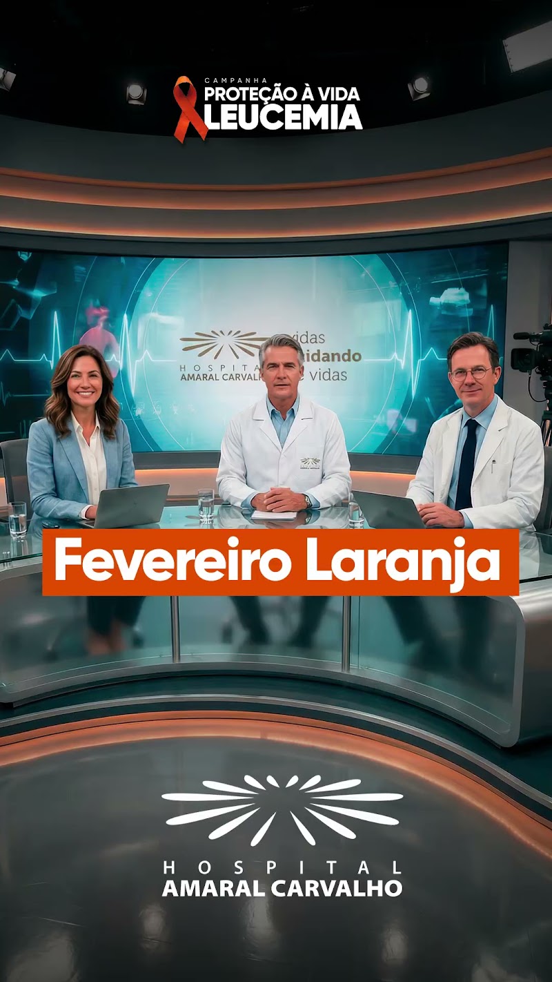 Capa do vídeo Leucemia — Fevereiro Laranja